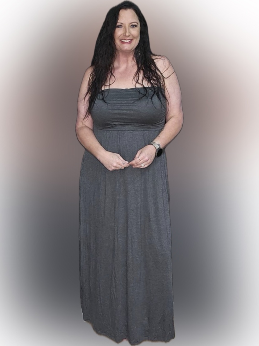 Heimish~Buttery Soft Sleeveless Maxi Dress